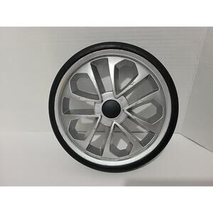 Chicco Bravo 30 TS #10840 Single Stroller Rear Weel Tire Replacement Part Gray.